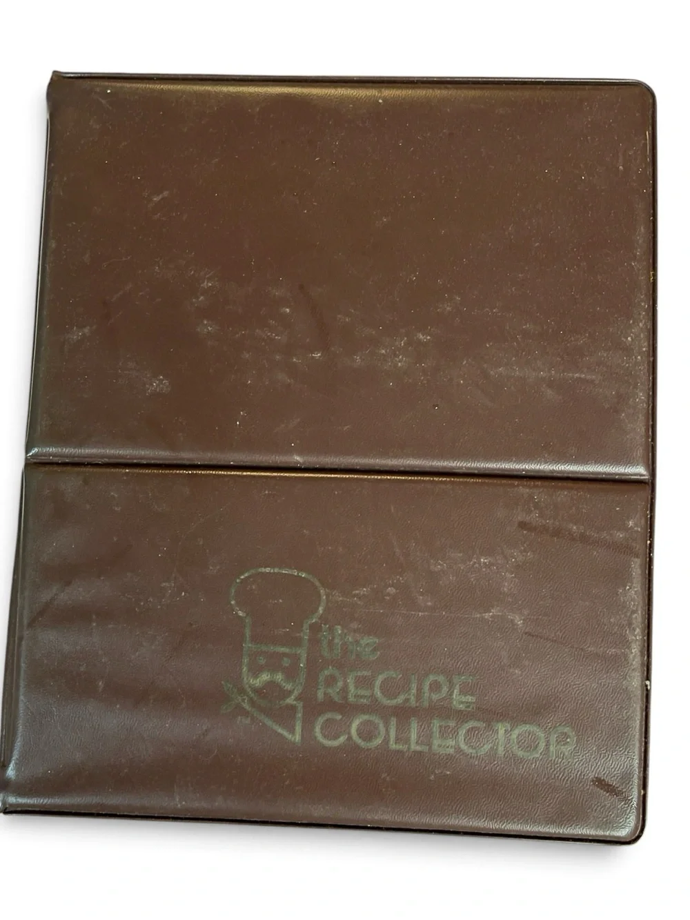 Vintage 1970’s Recipe Collector Brown Vinyl  Binders Full of Recipes